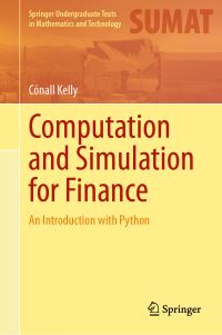 Book Cover for Computation and Simulation for Finance by Cónall Kelly