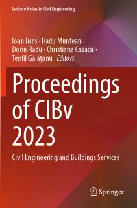 Book Cover for Proceedings of CIBv 2023 by International Conference on Civil Engineering