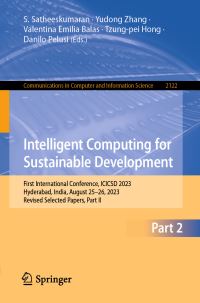Book Cover for Intelligent Computing for Sustainable Development Part II by International Conference on Intelligent Computing for Sustainable Development