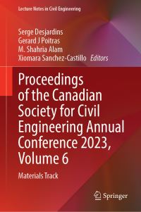 Book Cover for Proceedings of the Canadian Society for Civil Engineering Annual Conference 2023. Volume 6 Materials Track by Canadian Society for Civil Engineering