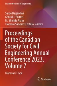 Book Cover for Proceedings of the Canadian Society for Civil Engineering Annual Conference 2023. Volume 7 Materials Track by Canadian Society for Civil Engineers