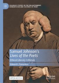 Book Cover for Samuel Johnson's Lives of the Poets by Edward Tomarken