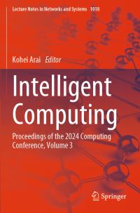 Book Cover for Intelligent Computing Volume 3 by Computing Conference