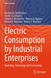 Book Cover for Electric Consumption by Industrial Enterprises by Ikromjon U Rakhmonov