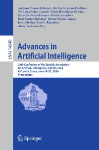 Book Cover for Advances in Artificial Intelligence by Asociación Española de Inteligencia Artificial