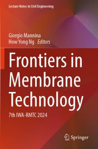 Book Cover for Frontiers in Membrane Technology by IWA Regional Membrane Technology Conference