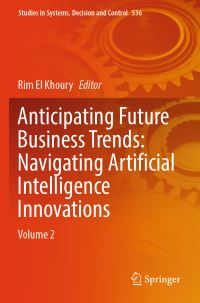Book Cover for Anticipating Future Business Trends Volume 2 by Rim El Khoury
