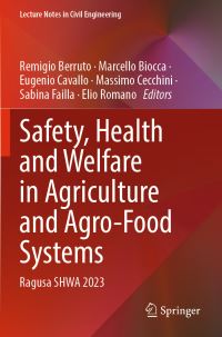 Book Cover for Safety, Health and Welfare in Agriculture and Agro-Food Systems by Health and Welfare in Agriculture and Agrofood Systems International Conference on Safety