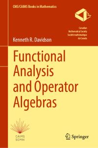 Book Cover for Functional Analysis and Operator Algebras by Kenneth R Davidson