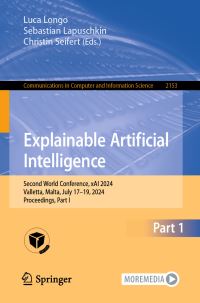 Book Cover for Explainable Artificial Intelligence Part I by World Conference on Explainable Artificial Intelligence