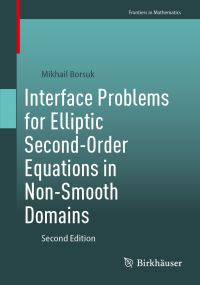 Book Cover for Interface Problems for Elliptic Second-Order Equations in Non-Smooth Domains by Mikhail Borsuk