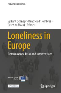 Book Cover for Loneliness in Europe by Sylke V Schnepf, Béatrice dHombres, Caterina Mauri