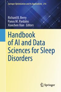 Book Cover for Handbook of AI and Data Sciences for Sleep Disorders by Richard B Berry, P M Pardalos, Xiaochen Xian