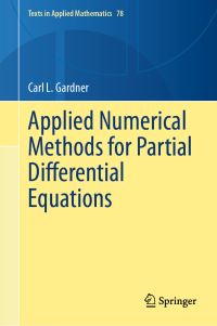 Book Cover for Applied Numerical Methods for Partial Differential Equations by Carl L Gardner