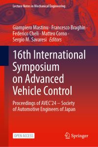 Book Cover for 16th International Symposium on Advanced Vehicle Control by Giampiero Mastinu, Francesco Braghin, Federico Cheli, Matteo Corno, Sergio M Savaresi