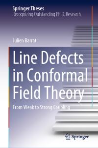 Book Cover for Line Defects in Conformal Field Theory by Julien Barrat