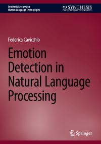 Book Cover for Emotion Detection in Natural Language Processing by Federica Cavicchio