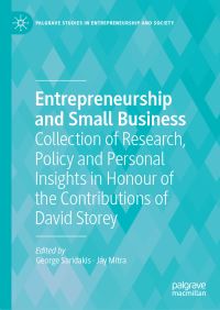 Book Cover for Entrepreneurship and Small Business by David Storey