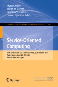 Book Cover for Service-Oriented Computing by Marco Aiello, Johanna Barzen, Schahram Dustdar, Frank Leymann