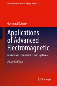 Book Cover for Applications of Advanced Electromagnetics by Guennadi A Kouzaev