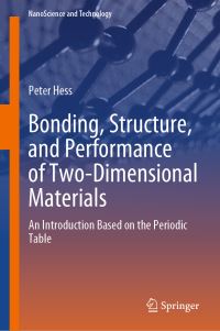 Book Cover for Bonding, Structure, and Performance of Two-Dimensional Materials by P Hess
