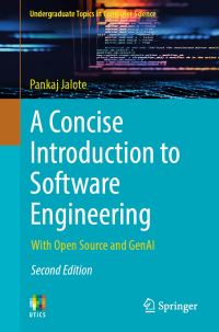 Book Cover for A Concise Introduction to Software Engineering by Pankaj Jalote