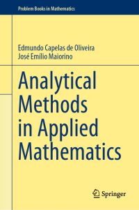Book Cover for Analytical Methods in Applied Mathematics by Edmundo Capelas de Oliveira, José Emílio Maiorino