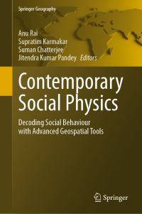 Book Cover for Contemporary Social Physics by Anu Rai, Supratim Karmakar, Suman Chatterjee, Jitendra Kumar Pandey