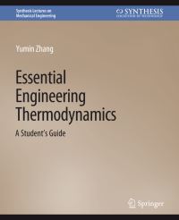 Book Cover for Essential Engineering Thermodynamics by Yumin Zhang