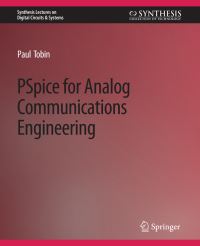 Book Cover for PSpice for Analog Communications Engineering by Paul Tobin
