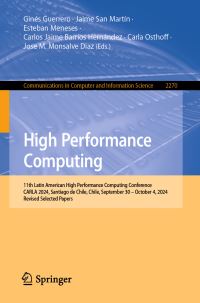 Book Cover for High Performance Computing by Latin American High Performance Computing Conference
