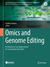 Book Cover for Omics and Genome Editing by Kartika Sharma