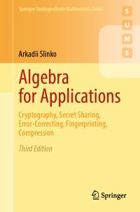 Book Cover for Algebra for Applications by A M Slinko