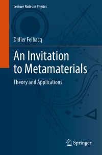 Book Cover for An Invitation to Metamaterials by Didier Felbacq