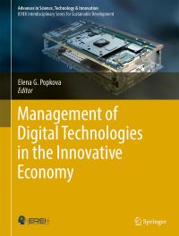 Book Cover for Management of Digital Technologies in the Innovative Economy by Elena G Popkova