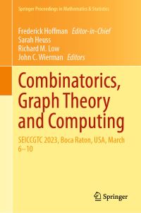 Book Cover for Combinatorics, Graph Theory and Computing by Graph Theory and Computing Southeastern International Conference on Combinatorics