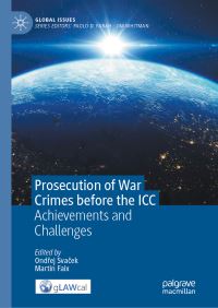 Book Cover for Prosecution of War Crimes Before the ICC by Ondrej Svacek, Martin Faix