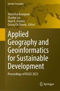 Book Cover for Applied Geography and Geoinformatics for Sustainable Development by International Conference of Geography and Geoinformatics for Sustainable Development