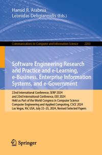 Book Cover for Software Engineering Research and Practice and E-Learning, E-Business, Enterprise Information Systems, and E-Government by Hamid R Arabnia, Leonidas Deligiannidis