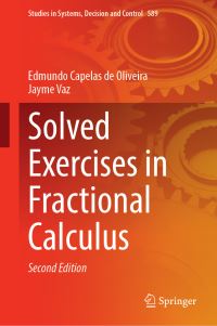 Book Cover for Solved Exercises in Fractional Calculus by Edmundo Capelas de Oliveira, Jayme Vaz