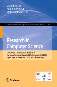 Book Cover for Research in Computer Science by Djamil Aissani, Kamel Barkaoui, Mathieu Roche