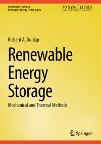 Book Cover for Renewable Energy Storage by R A Dunlap