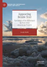 Book Cover for Appearing Beside Text by Joseph Shafer