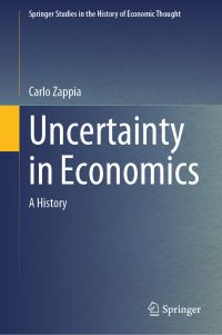 Book Cover for Uncertainty in Economics by Carlo Zappia