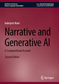 Book Cover for Narrative and Generative AI by Inderjeet Mani