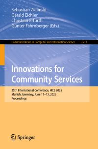 Book Cover for Innovations for Community Services by International Conference on Innovations for Community Services