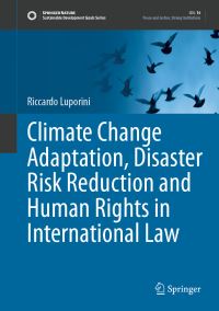 Book Cover for Climate Change Adaptation, Disaster Risk Reduction and Human Rights in International Law by Riccardo Luporini