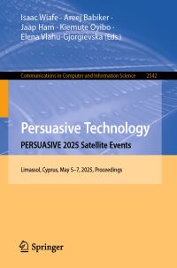 Book Cover for Persuasive Technology by International Conference on Persuasive Technology for Human WellBeing