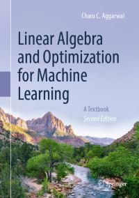 Book Cover for Linear Algebra and Optimization for Machine Learning by Charu C Aggarwal