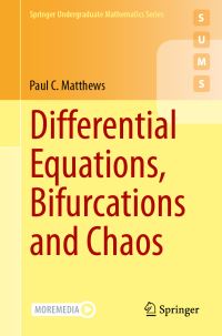 Book Cover for Differential Equations, Bifurcations and Chaos by P C Matthews